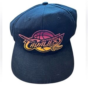 Mitchell & Ness Cleveland Cavaliers Black and Gold Hat